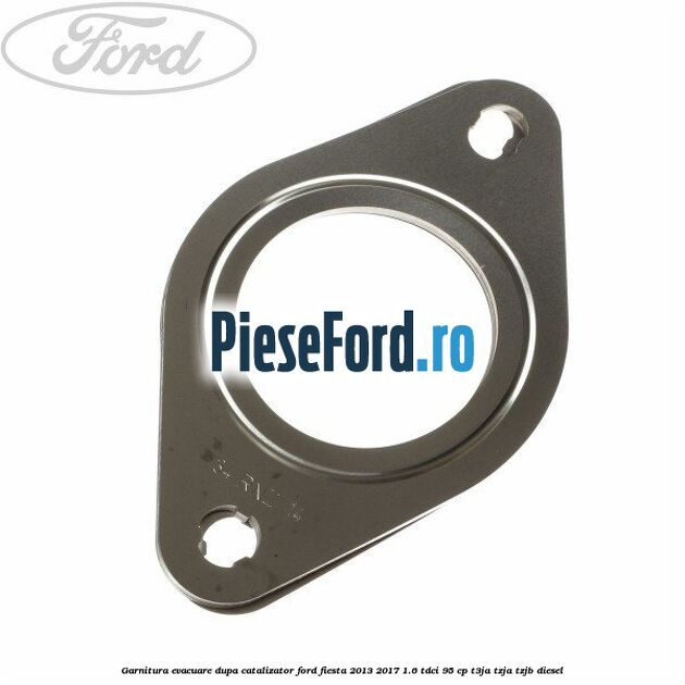 Garnitura evacuare dupa catalizator Ford Fiesta 2013-2017 1.6 TDCi 95 cp T3JA, TZJA, TZJB diesel