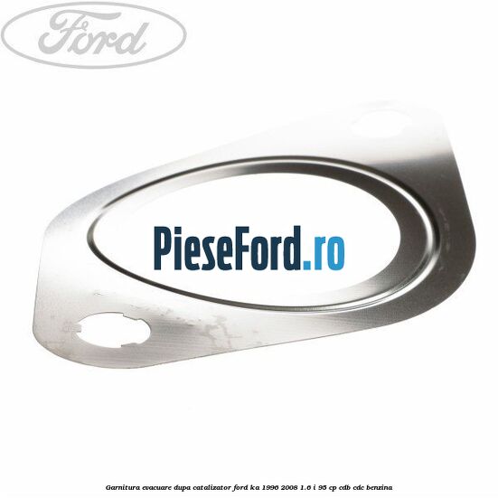 Garnitura evacuare dupa catalizator Ford Ka 1996-2008 1.6 i 95 cp CDB, CDC benzina