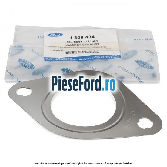 Garnitura evacuare dupa catalizator Ford Ka 1996-2008 1.6 i 95 cp CDB, CDC benzina