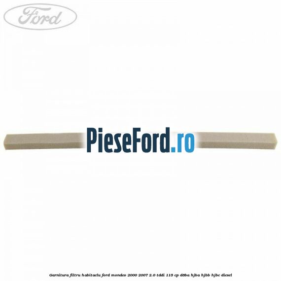 Garnitura filtru habitaclu Ford Mondeo 2000-2007 2.0 TDDI 115 cp Garnitura filtru habitaclu Ford Mondeo 2000-2007 2.0 TDDI 115 cp D6BA, HJBA, HJBB, HJBC diesel