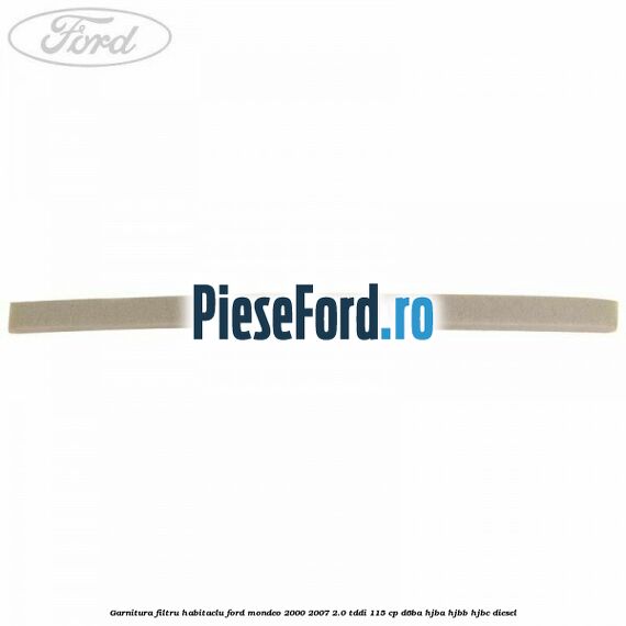 Garnitura filtru habitaclu Ford Mondeo 2000-2007 2.0 TDDI 115 cp Garnitura filtru habitaclu Ford Mondeo 2000-2007 2.0 TDDI 115 cp D6BA, HJBA, HJBB, HJBC diesel
