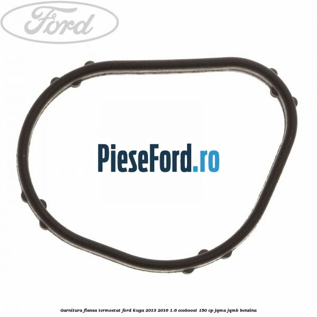 Garnitura flansa termostat Ford Kuga 2013-2016 1.6 EcoBoost 150 cp JQMA, JQMB benzina