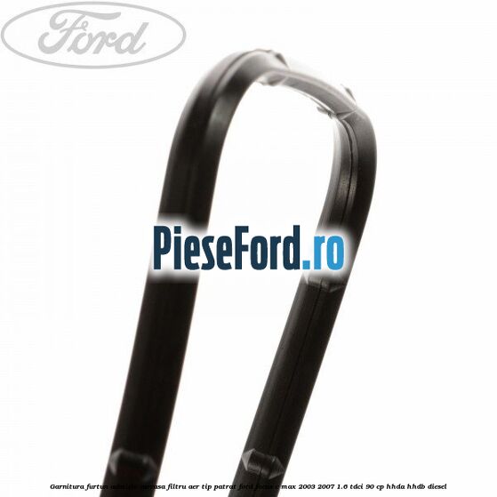 Garnitura furtun admisie carcasa filtru aer tip patrat Ford Focus C-Max 2003-2007 1.6 TDCi 90 cp HHDA, HHDB diesel