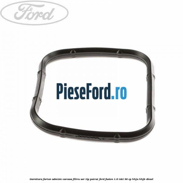 Garnitura furtun admisie carcasa filtru aer tip patrat Ford Fusion 1.6 TDCi 90 cp Garnitura furtun admisie carcasa filtru aer tip patrat Ford Fusion 1.6 TDCi 90 cp HHJA, HHJB diesel