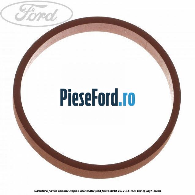 Garnitura, furtun admisie clapeta acceleratie Ford Fiesta 2013-2017 1.5 TDCi 100 cp XUJH diesel