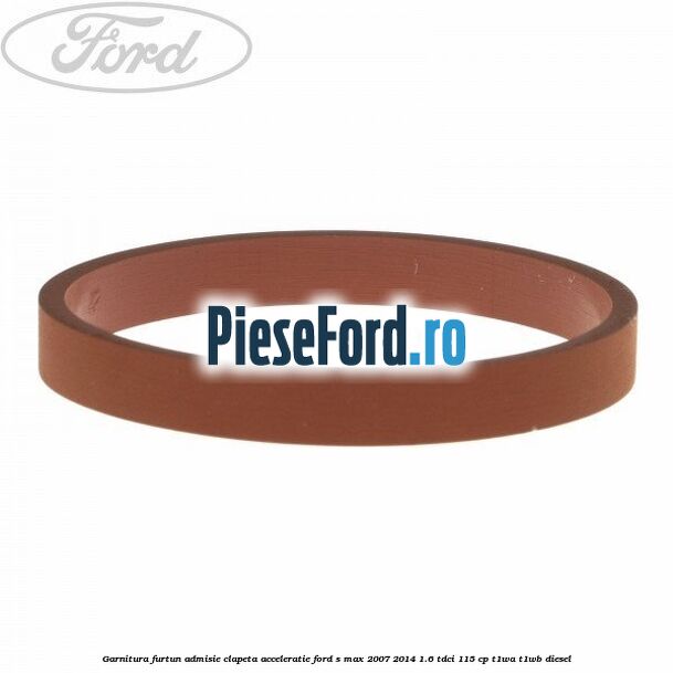 Garnitura, furtun admisie clapeta acceleratie Ford S-Max 2007-2014 1.6 TDCi 115 cp T1WA, T1WB diesel