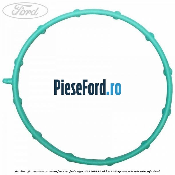 Garnitura furtun evacuare carcasa filtru aer Ford Ranger 2012-2015 3.2 TDCi 4x4 200 cp ENSA, SA2R, SA2S, SA2W, SAFA diesel