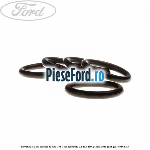 Garnitura galerie admisie 30 mm Ford Focus 2008-2011 1.6 TDCi 109 cp Garnitura galerie admisie 30 mm Ford Focus 2008-2011 1.6 TDCi 109 cp G8DA, G8DB, G8DD, G8DE, G8DF diesel