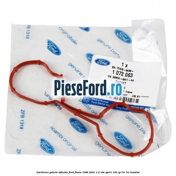 Garnitura galerie admisie Ford Fiesta 1996-2001 1.6 16V Sport 103 cp L1T, L1V benzina