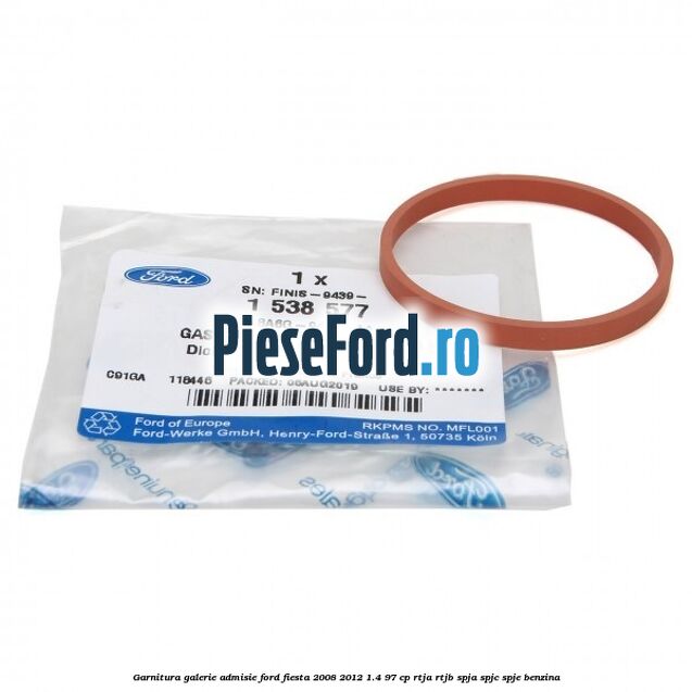 Garnitura galerie admisie Ford Fiesta 2008-2012 1.4 97 cp RTJA, RTJB, SPJA, SPJC, SPJE benzina