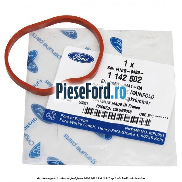 Garnitura, galerie admisie Ford Focus 2008-2011 1.6 Ti 115 cp HXDA, HXDB, SIDA benzina