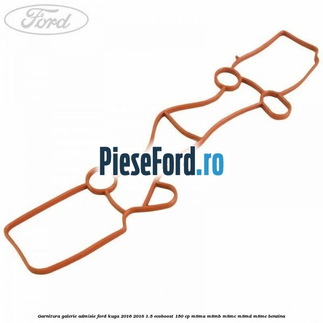 Garnitura galerie admisie Ford Kuga 2016-2018 1.5 EcoBoost 150 cp M8MA, M8MB, M8MC, M8MD, M8ME benzina