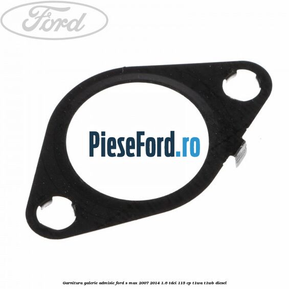 Garnitura galerie admisie Ford S-Max 2007-2014 1.6 TDCi 115 cp T1WA, T1WB diesel