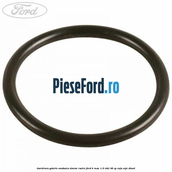 Garnitura, galerie conducta sistem racire Ford B-Max 1.5 TDCi 95 cp XVJA, XVJC diesel