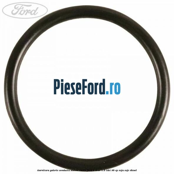 Garnitura, galerie conducta sistem racire Ford B-Max 1.5 TDCi 95 cp XVJA, XVJC diesel