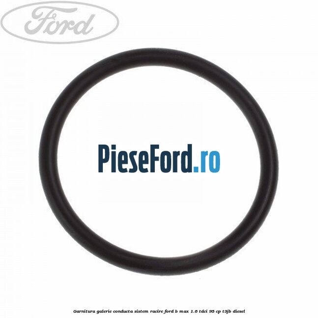 Garnitura, galerie conducta sistem racire Ford B-Max 1.6 TDCi 95 cp T3JB diesel