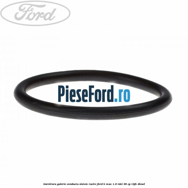 Garnitura, galerie conducta sistem racire Ford B-Max 1.6 TDCi 95 cp T3JB diesel