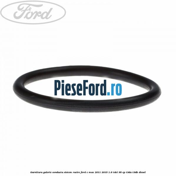 Garnitura, galerie conducta sistem racire Ford C-Max 2011-2015 1.6 TDCi 95 cp T3DA, T3DB diesel