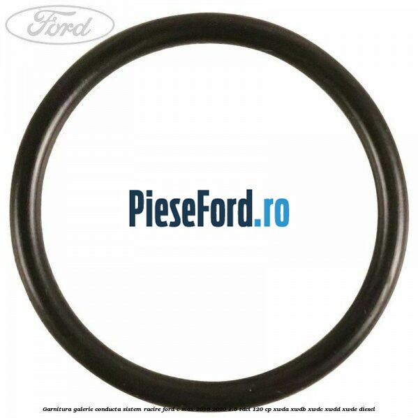 Garnitura, galerie conducta sistem racire Ford C-Max 2016-2020 1.5 TDCi 120 cp XWDA, XWDB, XWDC, XWDD, XWDE diesel