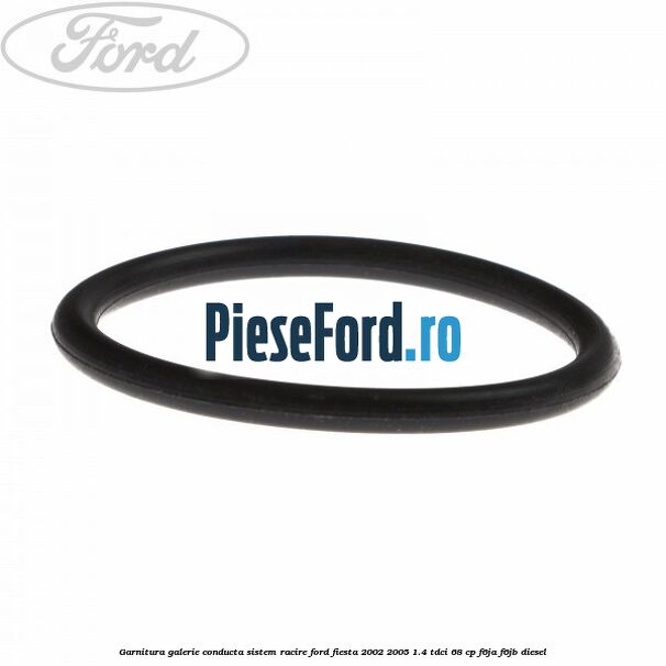 Garnitura galerie conducta sistem racire Ford Fiesta 2002-2005 1.4 TDCi 68 cp F6JA, F6JB diesel