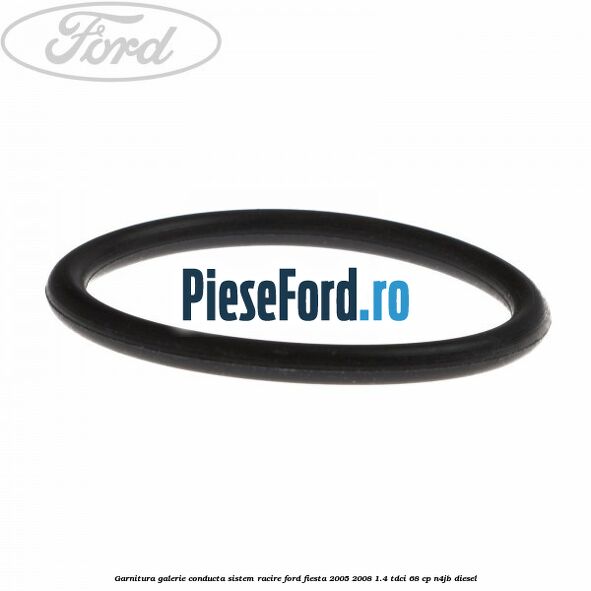 Garnitura galerie conducta sistem racire Ford Fiesta 2005-2008 1.4 TDCi 68 cp N4JB diesel