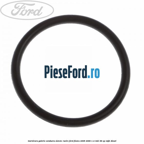 Garnitura galerie conducta sistem racire Ford Fiesta 2005-2008 1.4 TDCi 68 cp N4JB diesel