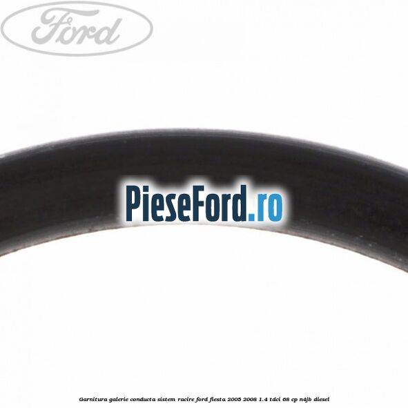 Garnitura galerie conducta sistem racire Ford Fiesta 2005-2008 1.4 TDCi 68 cp N4JB diesel