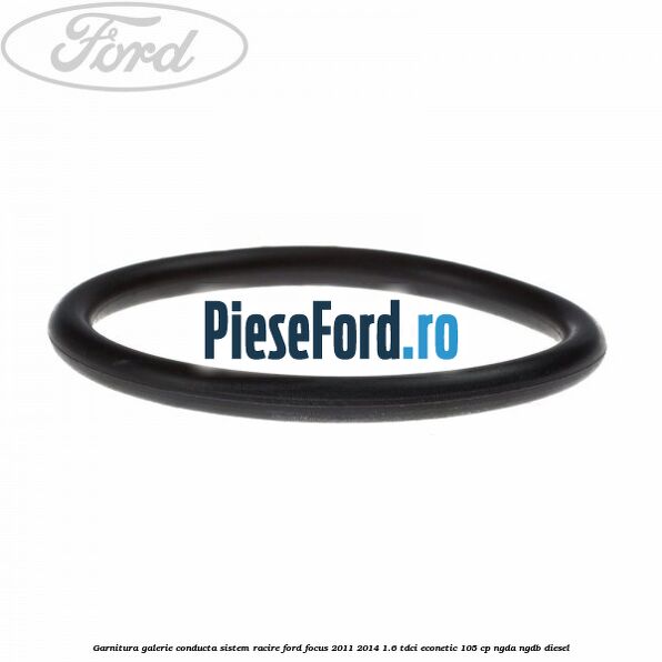 Garnitura, galerie conducta sistem racire Ford Focus 2011-2014 1.6 TDCi ECOnetic 105 cp NGDA, NGDB diesel
