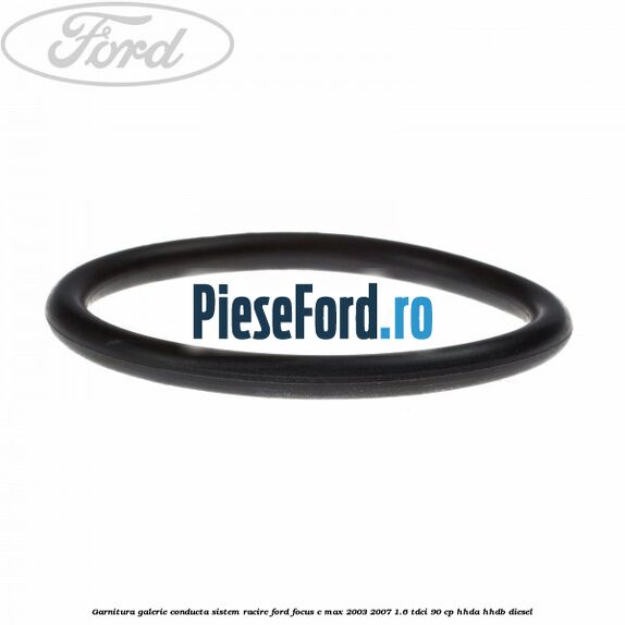 Garnitura, galerie conducta sistem racire Ford Focus C-Max 2003-2007 1.6 TDCi 90 cp HHDA, HHDB diesel