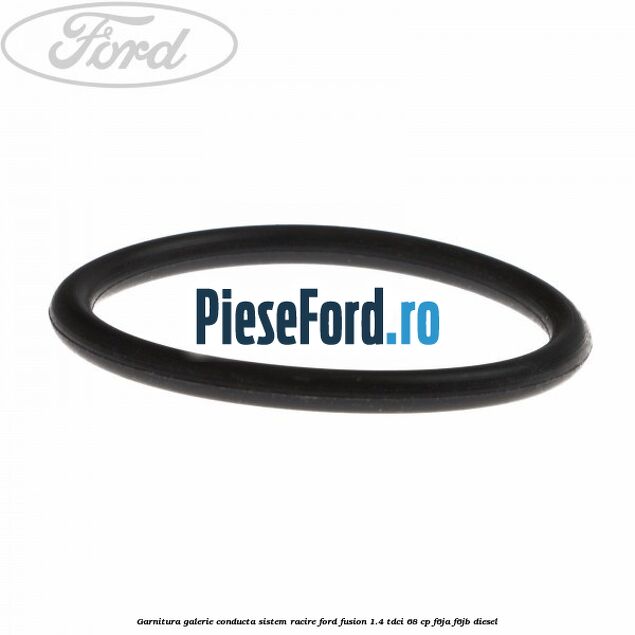 Garnitura galerie conducta sistem racire Ford Fusion 1.4 TDCi 68 cp F6JA, F6JB diesel