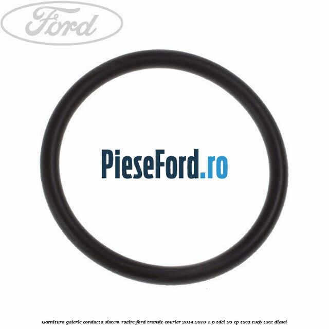 Garnitura, galerie conducta sistem racire Ford Transit Courier 2014-2018 1.6 TDCi 95 cp T3CA, T3CB, T3CC diesel