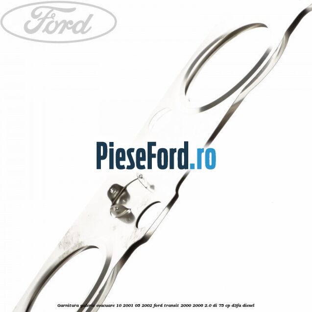 Garnitura galerie evacuare 10/2001-05/2002 Ford Transit 2000-2006 2.0 DI 75 cp Garnitura galerie evacuare 10/2001-05/2002 Ford Transit 2000-2006 2.0 DI 75 cp D3FA diesel