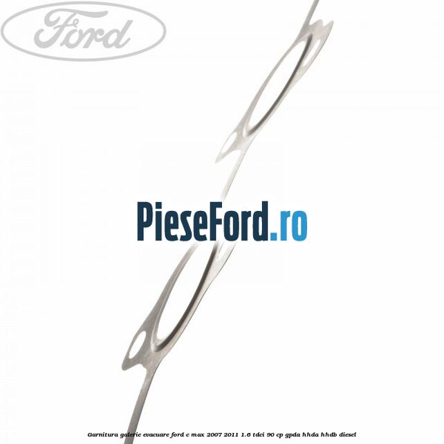 Garnitura, galerie evacuare Ford C-Max 2007-2011 1.6 TDCi 90 cp GPDA, HHDA, HHDB diesel