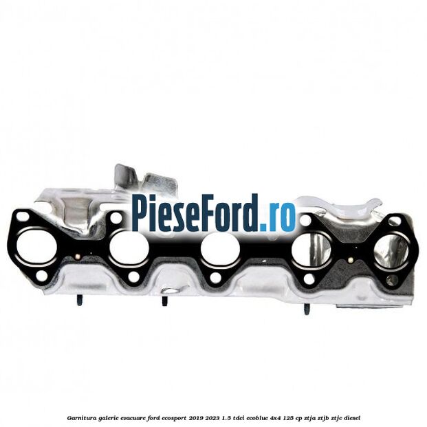 Garnitura galerie evacuare Ford EcoSport 2019-2023 1.5 TDCi EcoBlue 4x4 125 cp ZTJA, ZTJB, ZTJC diesel