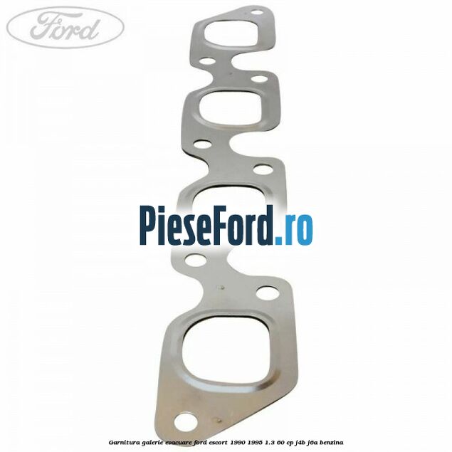 Garnitura galerie evacuare Ford Escort 1990-1995 1.3 60 cp J4B, J6A benzina