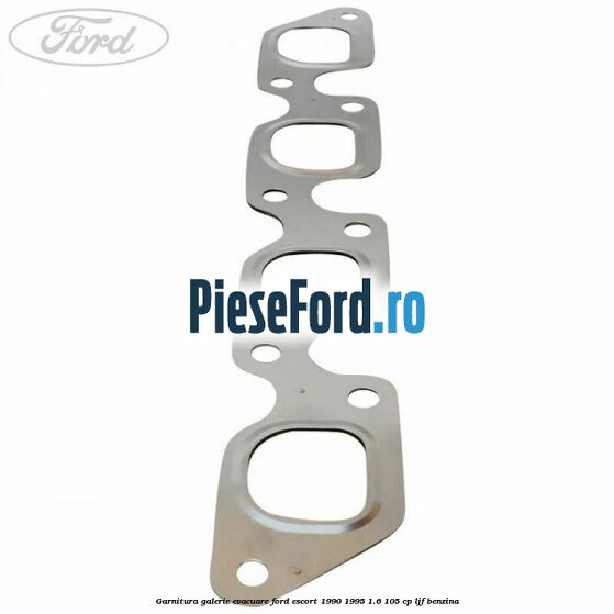 Garnitura galerie evacuare Ford Escort 1990-1995 1.6 105 cp Garnitura galerie evacuare Ford Escort 1990-1995 1.6 105 cp LJF benzina