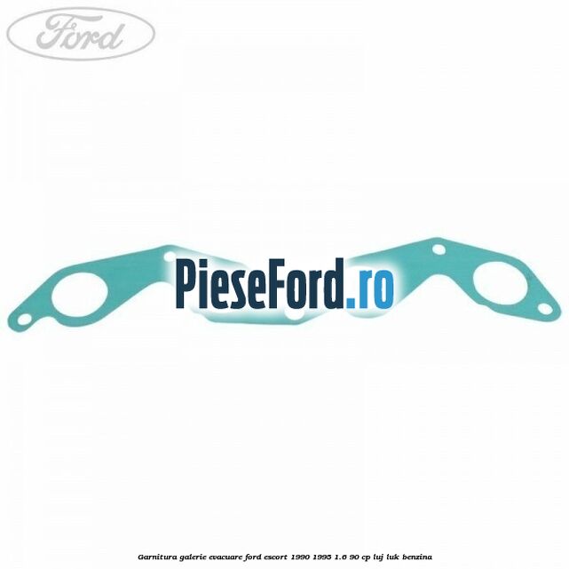 Garnitura galerie evacuare Ford Escort 1990-1995 1.6 90 cp LUJ, LUK benzina