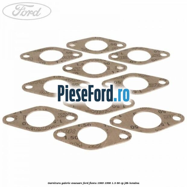 Garnitura galerie evacuare Ford Fiesta 1989-1996 1.3 60 cp J6B benzina