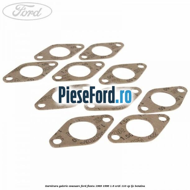 Garnitura galerie evacuare Ford Fiesta 1989-1996 1.6 XR2i 110 cp LJC benzina