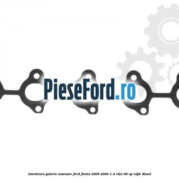 Garnitura, galerie evacuare Ford Fiesta 2005-2008 1.4 TDCi 68 cp Garnitura, galerie evacuare Ford Fiesta 2005-2008 1.4 TDCi 68 cp N4JB diesel