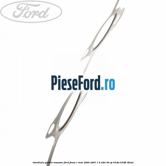Garnitura, galerie evacuare Ford Focus C-Max 2003-2007 1.6 TDCi 90 cp HHDA, HHDB diesel