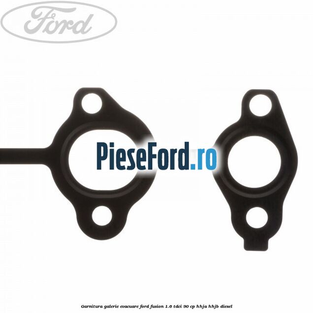 Garnitura, galerie evacuare Ford Fusion 1.6 TDCi 90 cp Garnitura, galerie evacuare Ford Fusion 1.6 TDCi 90 cp HHJA, HHJB diesel