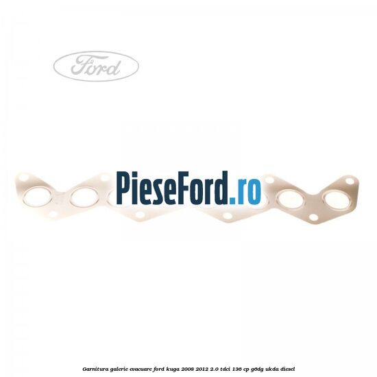 Garnitura galerie evacuare Ford Kuga 2008-2012 2.0 TDCi 136 cp G6DG, UKDA diesel