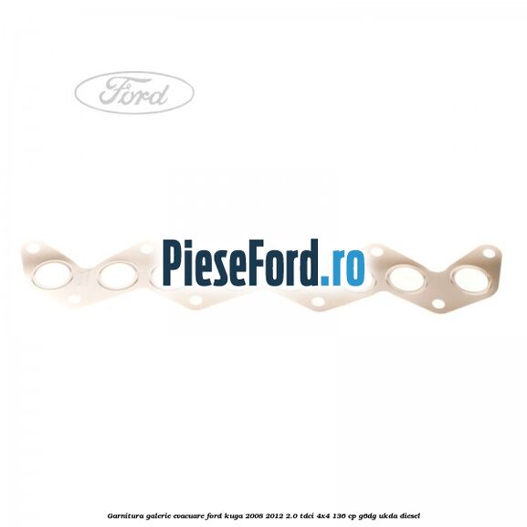 Garnitura galerie evacuare Ford Kuga 2008-2012 2.0 TDCi 4x4 136 cp Garnitura galerie evacuare Ford Kuga 2008-2012 2.0 TDCi 4x4 136 cp G6DG, UKDA diesel