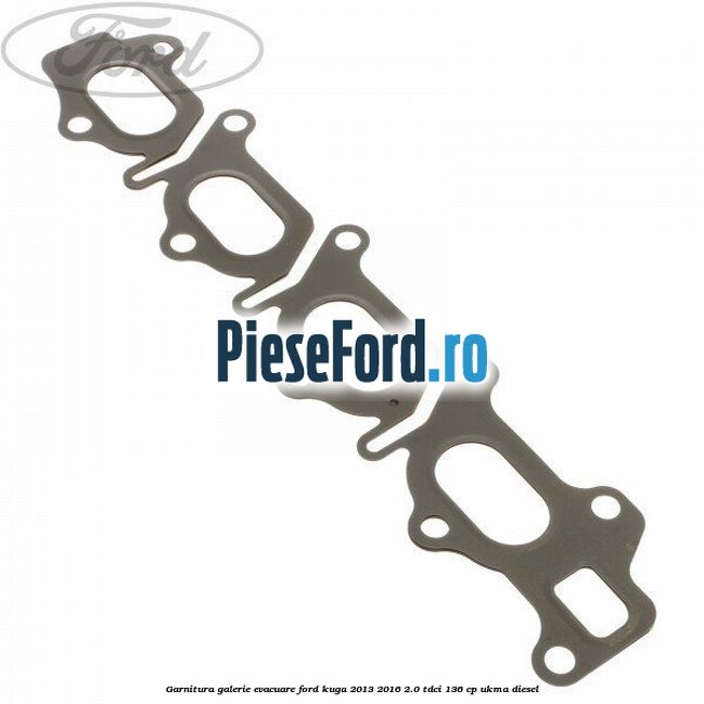 Garnitura galerie evacuare Ford Kuga 2013-2016 2.0 TDCi 136 cp UKMA diesel