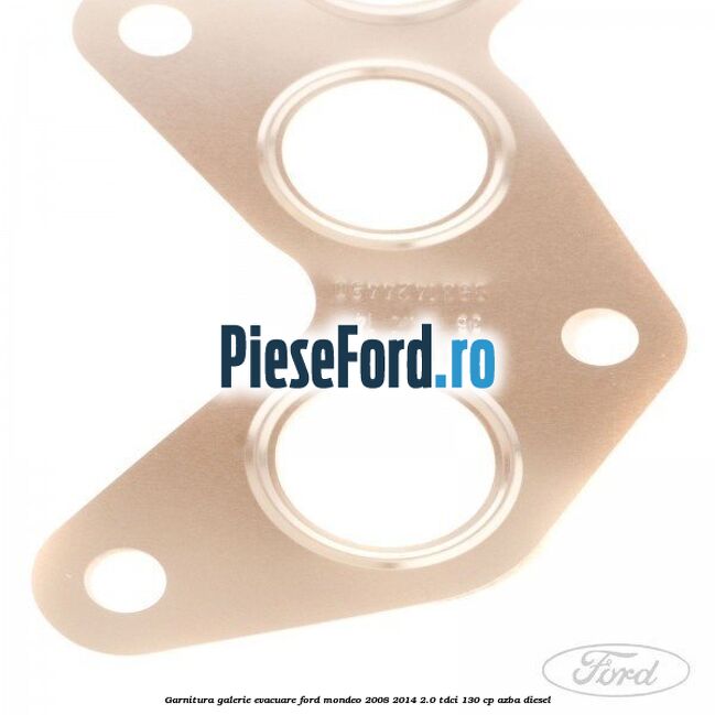 Garnitura galerie evacuare Ford Mondeo 2008-2014 2.0 TDCi 130 cp AZBA diesel