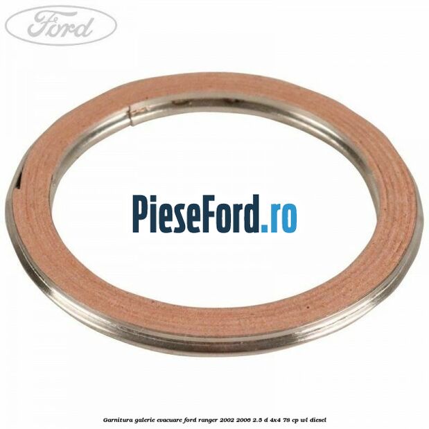 Garnitura galerie evacuare Ford Ranger 2002-2006 2.5 D 4x4 78 cp WL diesel