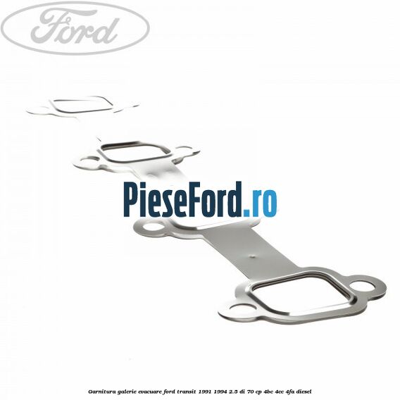Garnitura galerie evacuare Ford Transit 1991-1994 2.5 DI 70 cp 4BC, 4CC, 4FA diesel
