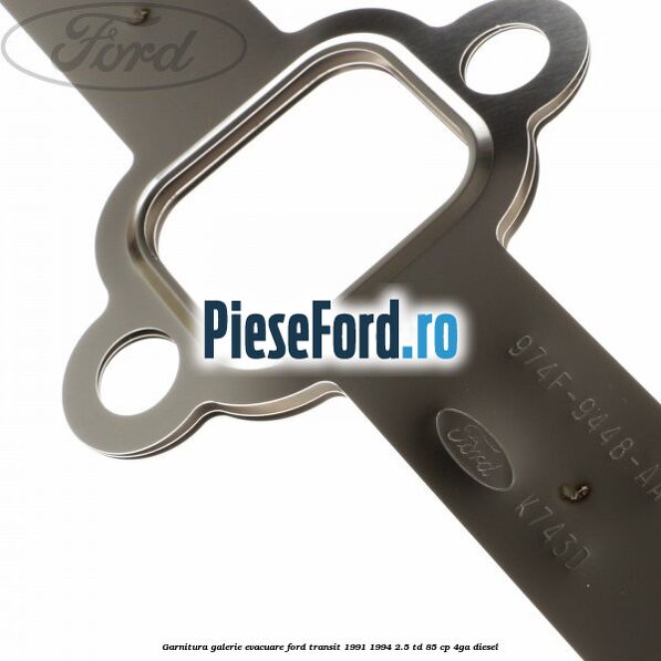 Garnitura galerie evacuare Ford Transit 1991-1994 2.5 TD 85 cp 4GA diesel