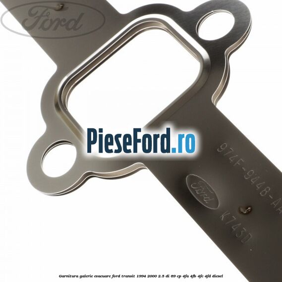 Garnitura galerie evacuare Ford Transit 1994-2000 2.5 DI 69 cp 4FA, 4FB, 4FC, 4FD diesel